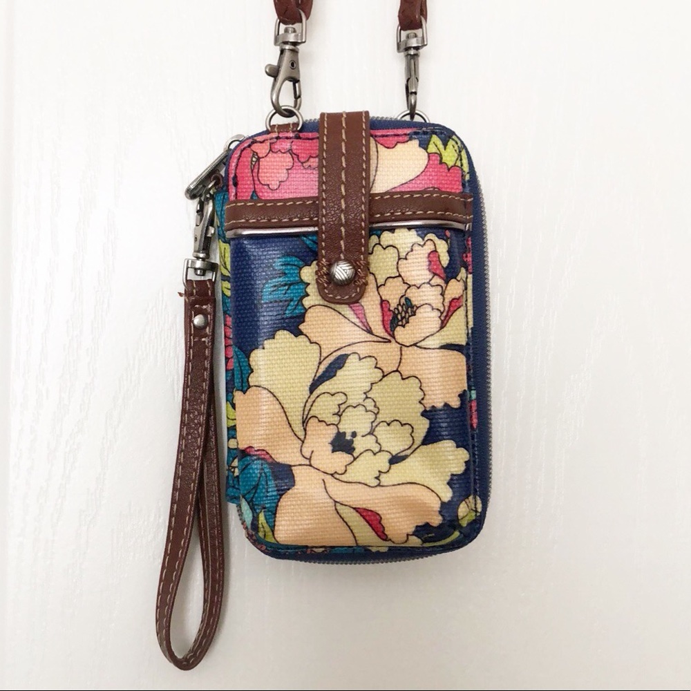 Sakroots Wristlet/Crossbody Combo